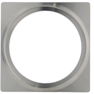 PLATE 1 STAINLESS STEEL tbv  LUNA en BIG FLUX