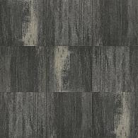 *Aktie Terrastegel+ 60x60x4 cm Grijs/Zwart