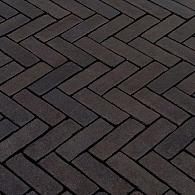 Gebakken DF strak Safino, 20,5x6,7x8,5 DF85, zwart (deze worden 8cm)