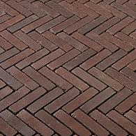 Gebakken DF getrommeld Bergamo Antica,  20,4x6,7x6, DF60, bruin genuanceerd+