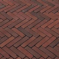 Gebakken DF getrommeld Novara Antica, 20,4x6,7x6 DF60, rood-bruin genuanceerd