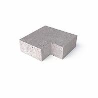 *Schellevis TRAP HOEKSTUK 90° (40/20) BINNEN GRIJS 60X60 CM