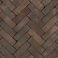 Gebakken DF getrommeld Carpo, rood paars bruin bezand, 20x6,5x6 UDF60