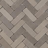 Gebakken DF getrommeld Lotis, grijs onbezand, 20x6,5x6 UDF60