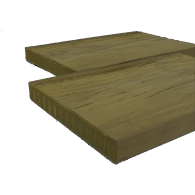 *TimberTouch Old 359x20x2,5cm Golden Teak