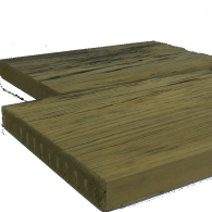 *TimberTouch Old 359x20x2,5cm Grain Sand