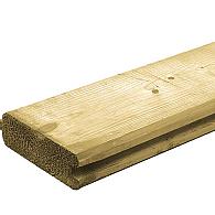 *Gr. Vuren FSC Damwand  045/135  lengte 360 cm