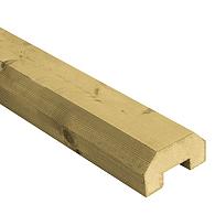 *Gr. Vuren FSC Deksloof 58/110  lengte 420 cm