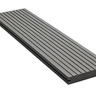 *Loopdd massief l.grijs 23x140  lengte 300 cm