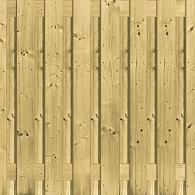 *Scherm Vuren bij beton 130x180. 21 planks