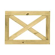 *Grenen boerenland deur 75x100 cm