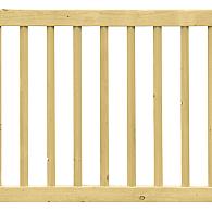 *Vuren Hek Recht Kader 80x180 lengte 89 cm