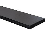 *Beton onderplaat antraciet gecoat 25x3,5x184 cm