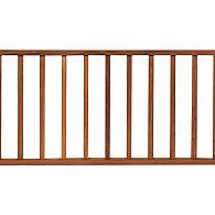 *Bangkirai Spijlen hek 100x180