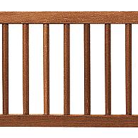 *Bangkirai. Hek Recht Kader 60x180