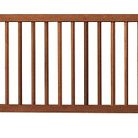 *Bangkirai Hek Recht Kader 80x180