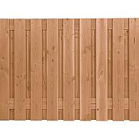 *Scherm Coloured Wood Geschaafd 19 planks 130x180