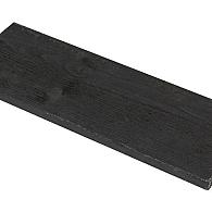 *Zwart Vuren Ruw 021/195 lengte 400 cm