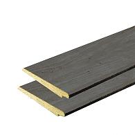 *Achterwand Rotsgrijs Zweeds Rabat 680 cm
