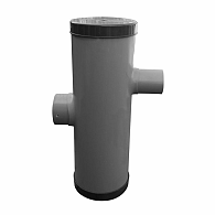 *Zandvangput met loofscheider (hydroblob) 20cm, in-en uitlaat 100 mm ZVP-PD-615H