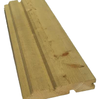 *Vuren Rhombus profiel Geschaafd 28/145 lengte 510 cm