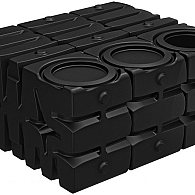 *Rain4Me Basic 6000l tank 223x225x184