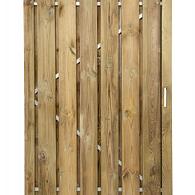 *Grenen frame deur Universeel 195 x 120