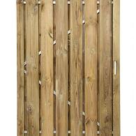 *Grenen frame deur Universeel 180 x 100
