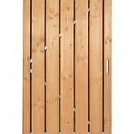 *DeurStalen Frame Coloured Wood Geschaafd 195 x 100