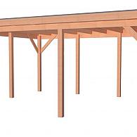 *Douglas Overkapping Premium Geschaafd 400x500 cm