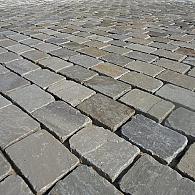 Kandla gres Platinus 14x20x6-8 Grijs ( met voeg 32 stuks per M2 ) (310 stuks per krat)