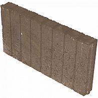 *Mini Quadrobandpalissade 6x25x50 cm Bruin