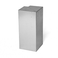 *Overzetstuk muurelement hoek 20x45x15,8 VERZINKT