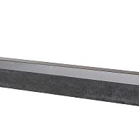 *Uprofiel gelijkzijdig opsluitband 6cm 220x4,6x4,6x6,4 VERZINKT