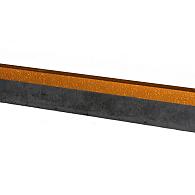 *Uprofiel gelijkzijdig opsluitband 5cm 300x5,17x5,1x5,4 CORTEN