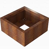 *Plantenbak Module+ Corten 60x60x28 cm