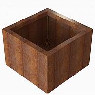 *Plantenbak Module+ Corten 60x60x42 cm