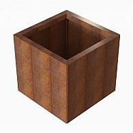 *Plantenbak Module+ Corten 60x60x56 cm