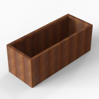 *Plantenbak Module+ Corten 150x60x56 cm
