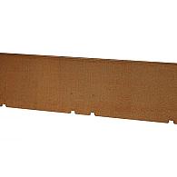 Kantopsluiting Single 300x16,5 cm CORTEN exclusief koppelplaat of koppelspies