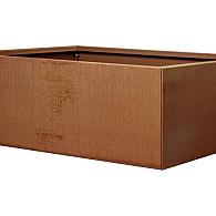 *Plantenbak Vlak Corten 210x120x60 cm