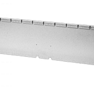 Kantopsluiting Single flex 300x10 cm VERZINKT exclusief koppelplaat of koppelspies