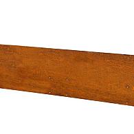 *Kantopsluiting Stroke 300x16,5 cm CORTEN exclusief koppelplaat of koppelspies