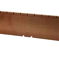 *Kantopsluiting Single flex 300x27,7 cm CORTEN exclusief koppelplaat of koppelspies