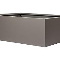*Plantenbak Vlak Taupe 210x150x40 cm