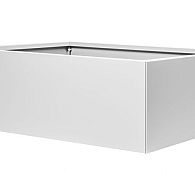 *Plantenbak Vlak Wit 180x120x60 cm