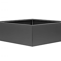 *Plantenbak Vlak Antraciet 210x210x60 cm