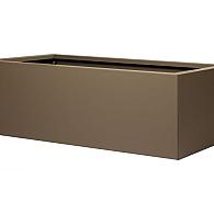 *Plantenbak Vlak Supra Bruin 210x60x60 cm