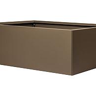 *Plantenbak Vlak Supra Bruin 180x150x40 cm