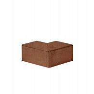 *Hoekstuk voor U-profiel gelijkzijdig 6cm CORTEN